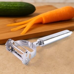 Vegetable Peeler – Heavy Duty 2-in-1 Stainless Steel Cutter