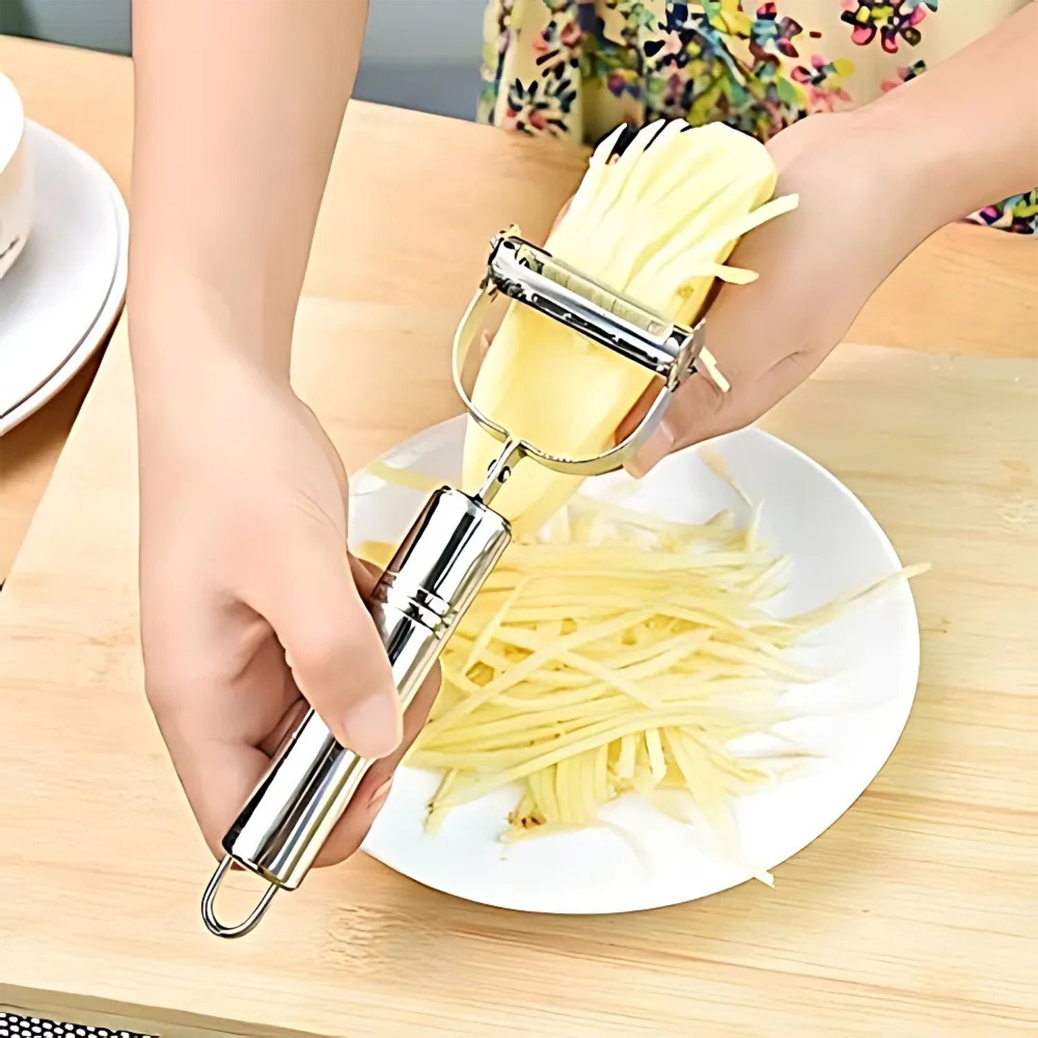Vegetable Peeler – Heavy Duty 2-in-1 Stainless Steel Cutter