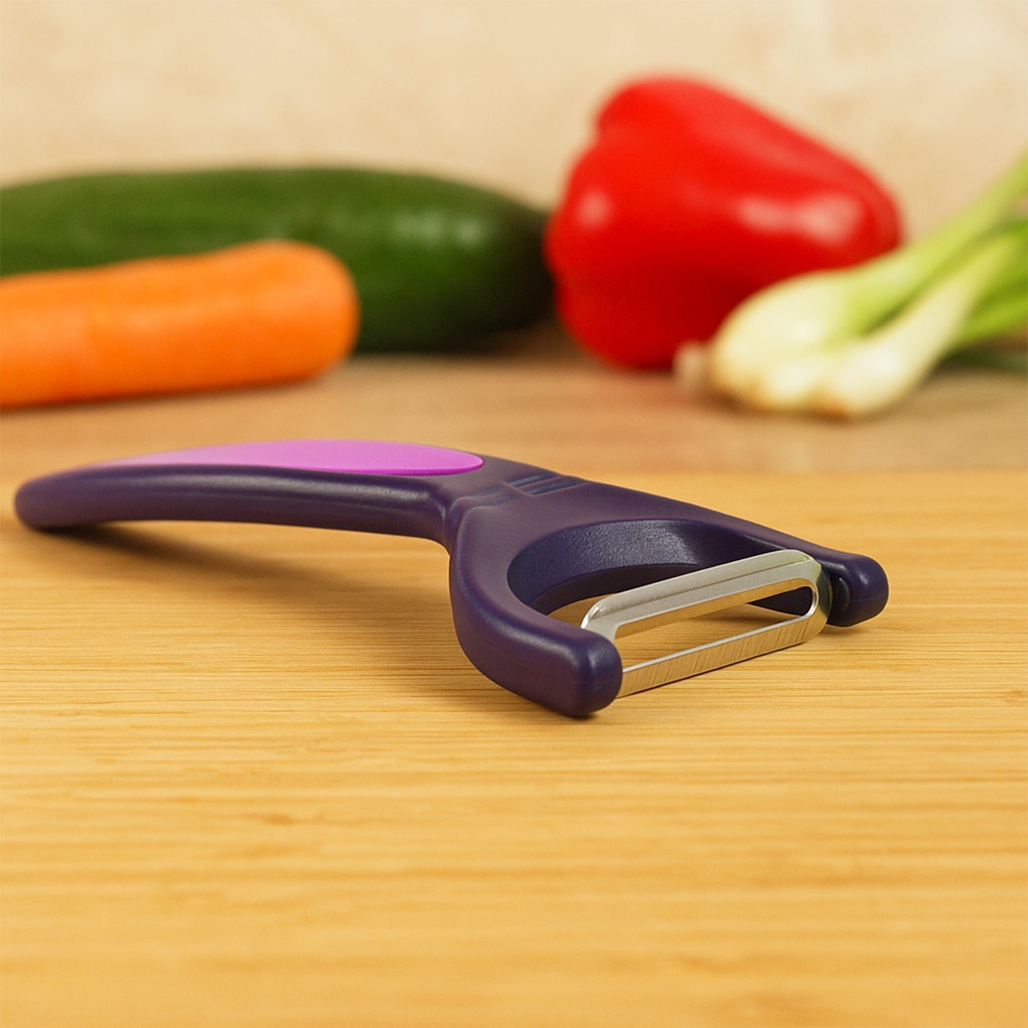 Vegetable Peeler – Ultra Sharp Stainless Steel Dual Tone Design