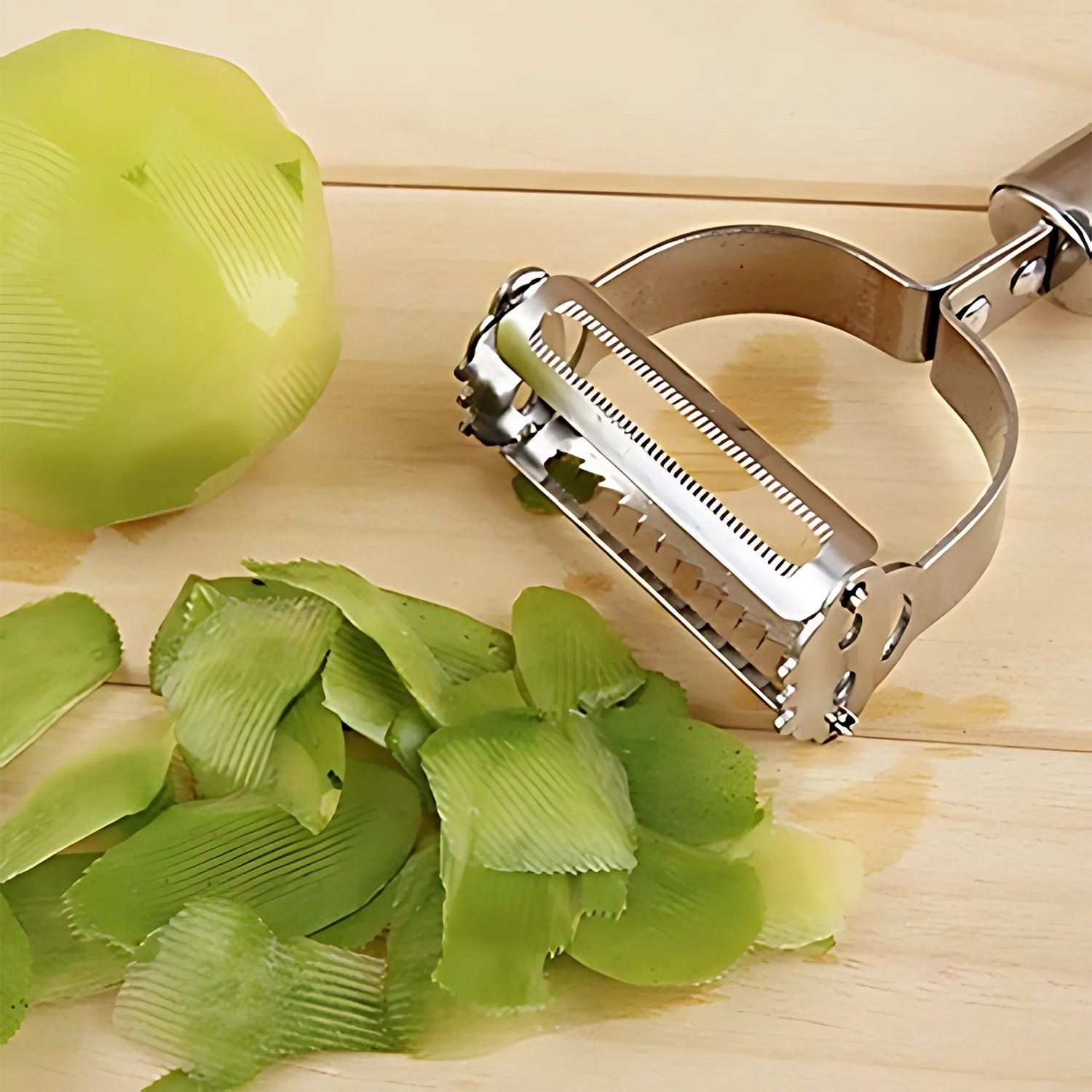 Vegetable Peeler – Heavy Duty 2-in-1 Stainless Steel Cutter