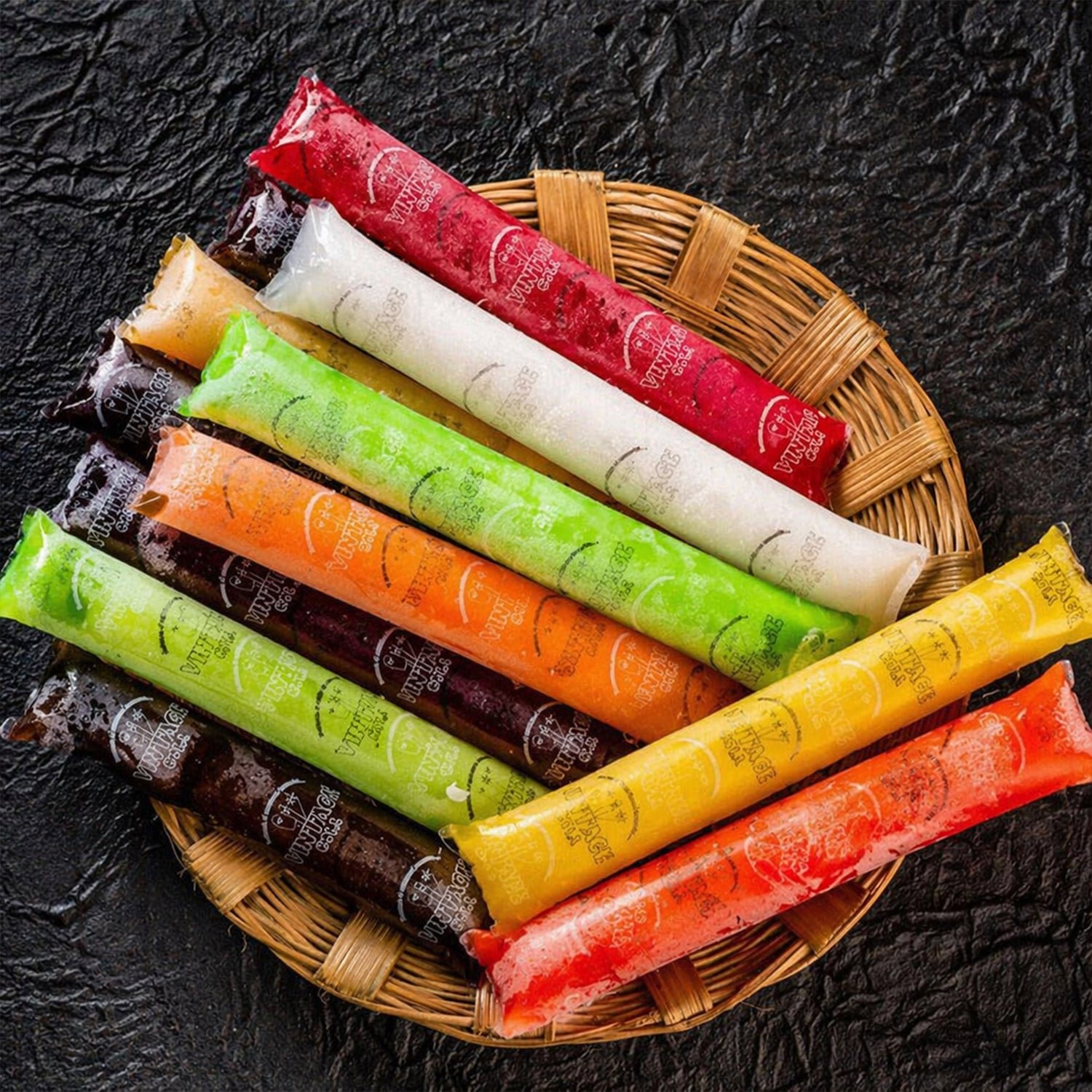 Ice Cream Mold Kit – 20 Reusable Silicone Popsicle Maker | Bake & Dwell