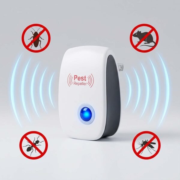Electric Pest Repeller – Safe Ultrasonic Indoor Pest Control