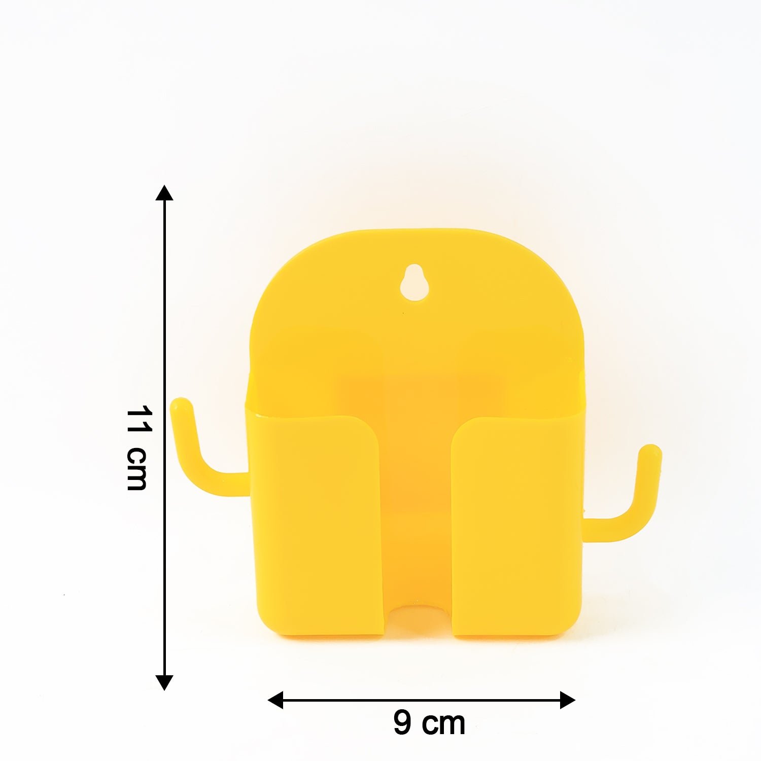 Wall Mount Mobile Phone Holder with Hook – Space Saving Stand