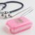 Pink Dual-Sided Pill Organizer – 8-Compartment Portable Case