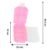 Pink Dual-Sided Pill Organizer – 8-Compartment Portable Case