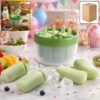 Plastic Ice Candy Popsicle Maker – 8 Molds for Homemade Treats