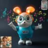 Swing Rabbit Musical Toy – Light-Up Ears & Interactive Play