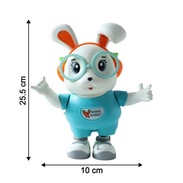 Swing Rabbit Musical Toy – Light-Up Ears & Interactive Play