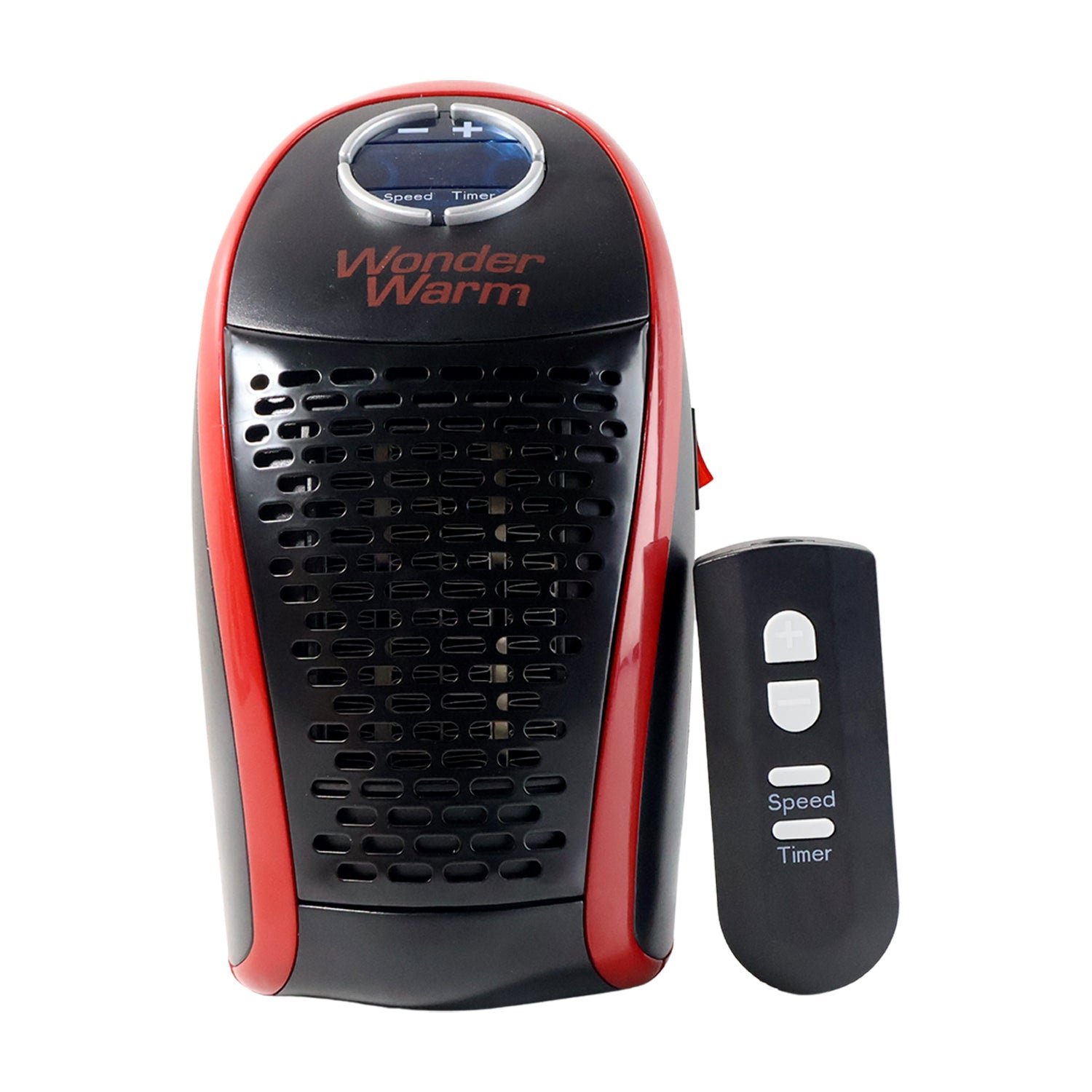 400W Wall Plug Room Heater – Compact Heating with Remote Control