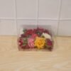 Flower Hair Pin Set – Colourful Floral Accessory (12 Pcs) | Calm & Curl