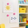 Round Fridge Magnets – Strong Grip, Scratch-Safe Buttons (4 Pcs)