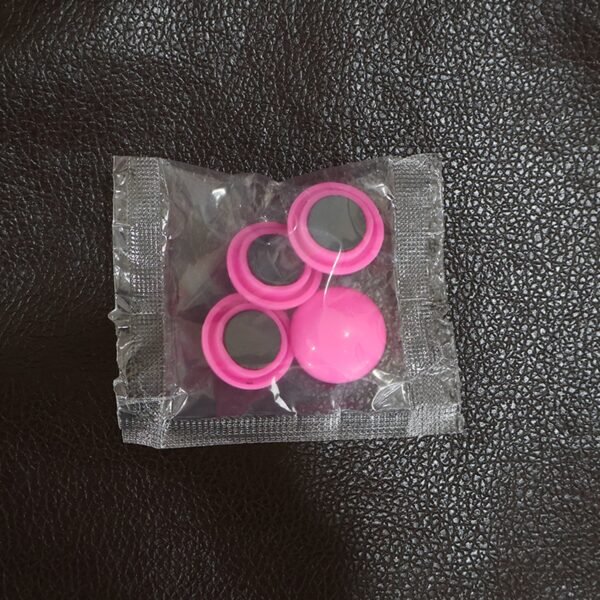Round Fridge Magnets – Strong Grip, Scratch-Safe Buttons (4 Pcs)