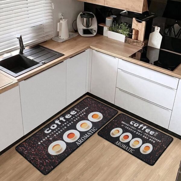 Printed Anti Slip Floor Mat Set – Safe & Decorative for Home