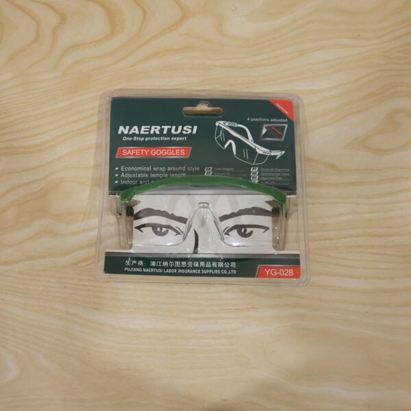 Adjustable Safety Goggles – Impact-Resistant Polycarbonate Lens for Workplace & Outdoor