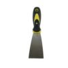 Stainless Steel Wide Blade Putty Knife Scraper with Ergonomic Handle (1 Pc)