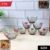 Glass Dessert Bowl Set – 7 Pc Rose Design | Serve Stellar
