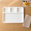 4-Compartment Serving Tray – Portion Control & Mess-Free Meals