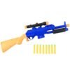 Shot Air Gun Toy with Scope – Safe Foam Bullet Blaster for Kids
