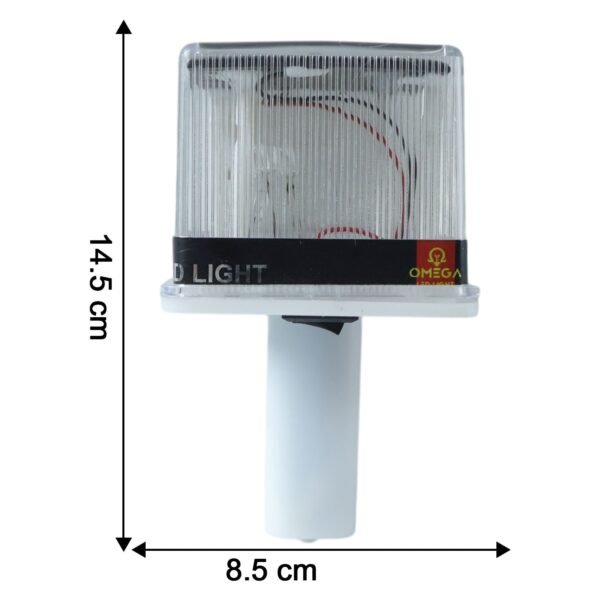 Solar Warning Light – Bright, Eco-Friendly Outdoor Safety Signal