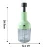 Manual Vegetable Chopper – 1100 ML Capacity for Quick Prep