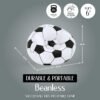 Inflatable Soccer Ball Lounge Chair – Fun & Comfortable for Kids