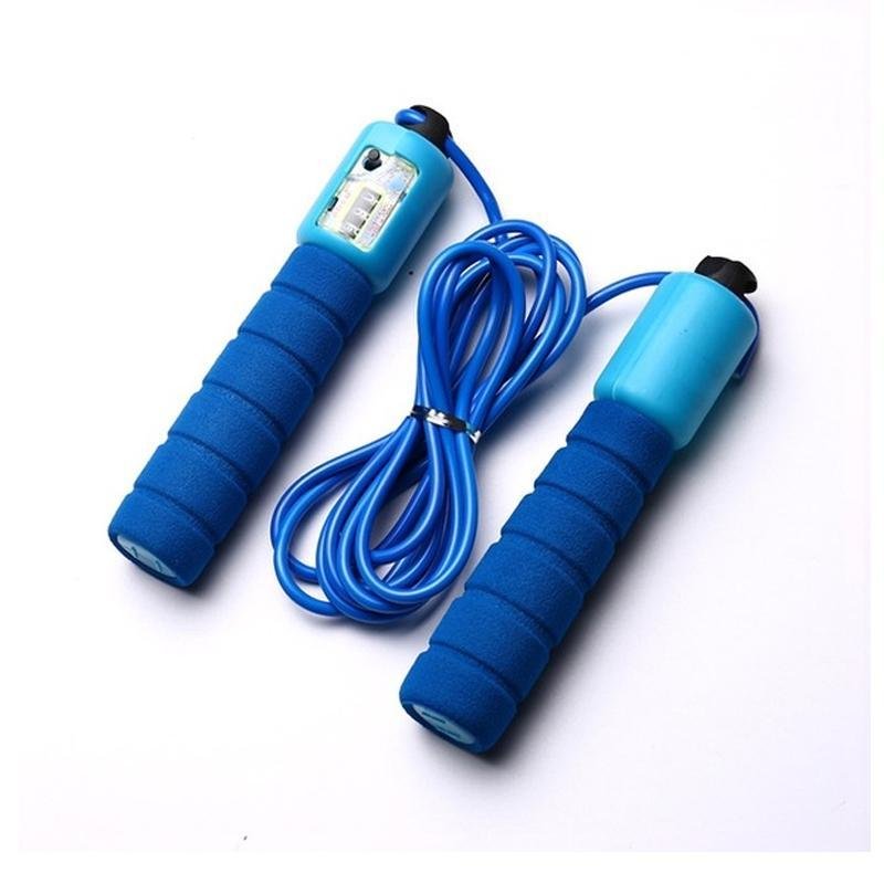 Electronic Counting Skipping Rope – Digital Fitness Tracker | FitFuzion