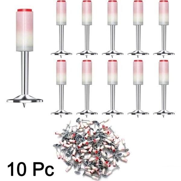 Steel Round Nails – Nail Gun Fasteners (10 Pcs) | Babyova