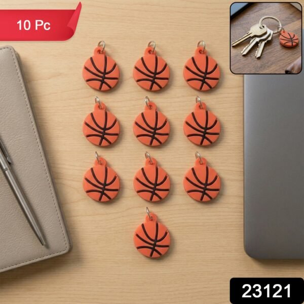 Basketball Keychain Set – Sporty and Stylish Accessories for Keys and Bags