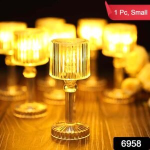 Mini Acrylic LED Desk Lamp – Crystal Design & Portable | Voltronic