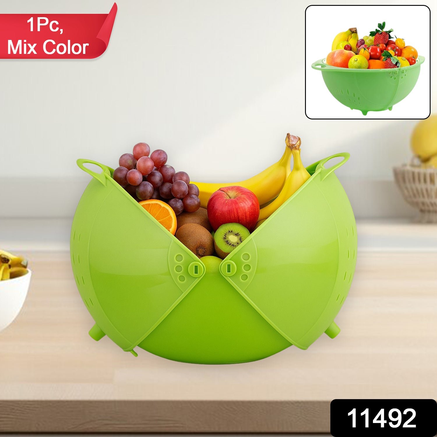 sku_04c6d9f6-d39e-4c73-acbb-5a9e62d77410 Fruit & Vegetable Bowl – 3-in-1 Multiuse Smart Basket