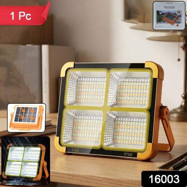 High Power Solar LED Flood Light – Rechargeable Outdoor Security