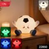 Silicone Soccer Ball Pat Night Light (1 Pc)