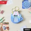 Bunny Calculator Keychain – Portable Mini Digital Calculator