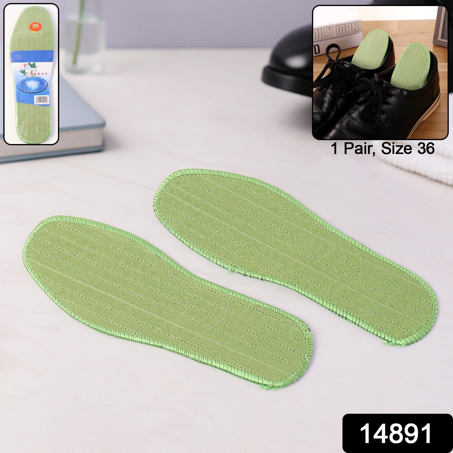 Comfort Shoe Insoles – Soft Cushioned Support for Size 36