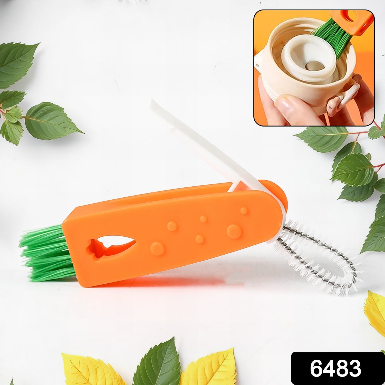 Bottle Cleaning Brush – 3-in-1 Multifunctional | SparkleTidy