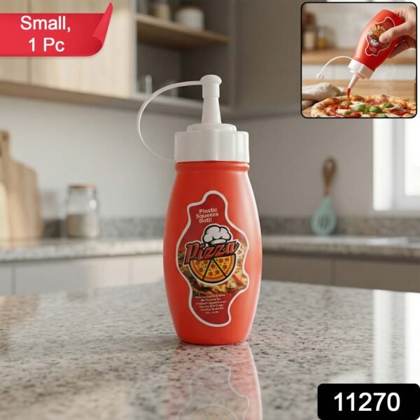 Small Plastic Squeeze Sauce Bottle – Easy dispensing for condiments
