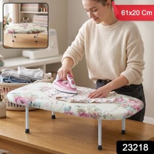 Foldable Tabletop Ironing Board, Portable Mini Iron Board with Cotton Cover (1 Pc)