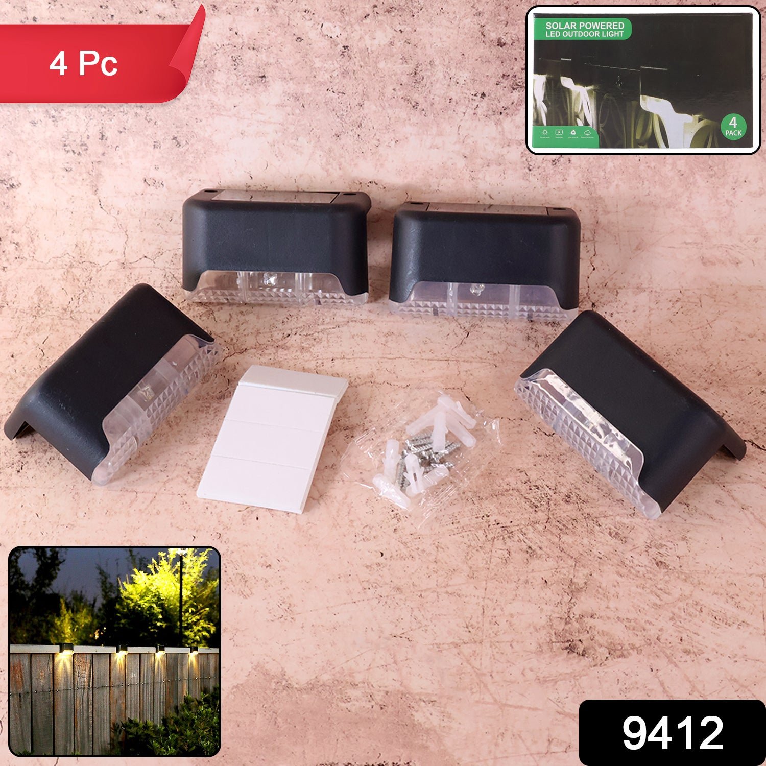 Solar Stair Lights – Waterproof Auto On/Off | Garden Vera