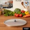 Stainless Steel Food Net Cover – 8 Inch Fine Mesh Splatter Guard