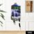 Wooden Wall Decor with Hooks – Vertical Scenery Art | GlimmerHome