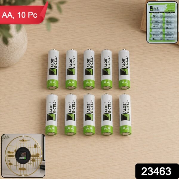 AA Heavy Duty Dry Battery Cells – Long Lasting Power Pack with 10 Units