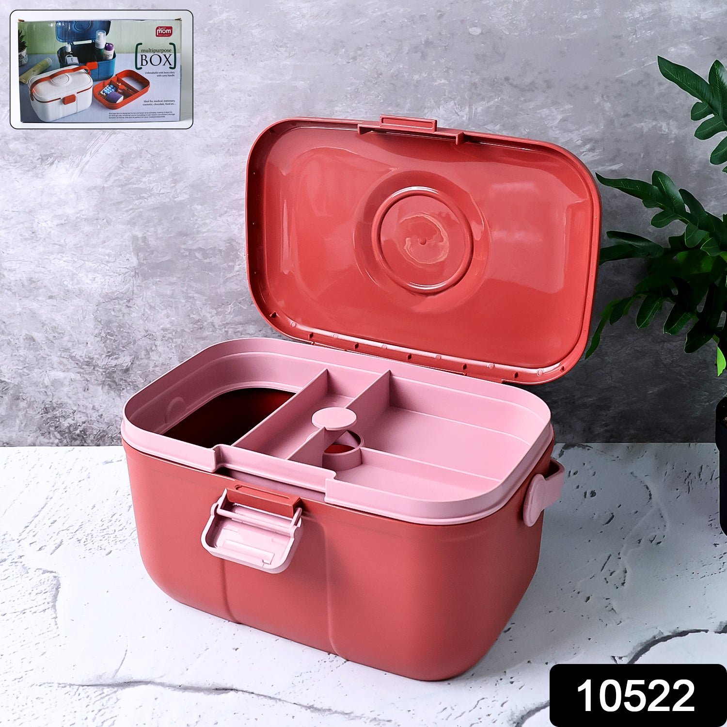 Multipurpose Storage Box – Durable Organizer with Handle