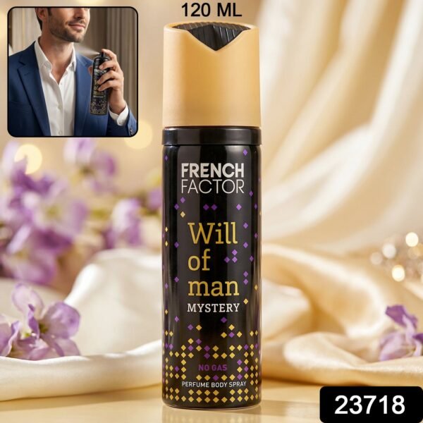 Body Spray for Men – Long-lasting, No Gas Formula for Freshness