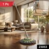 360° Spin Mop – Adjustable Handle & Microfiber Head for Effortless Cleaning