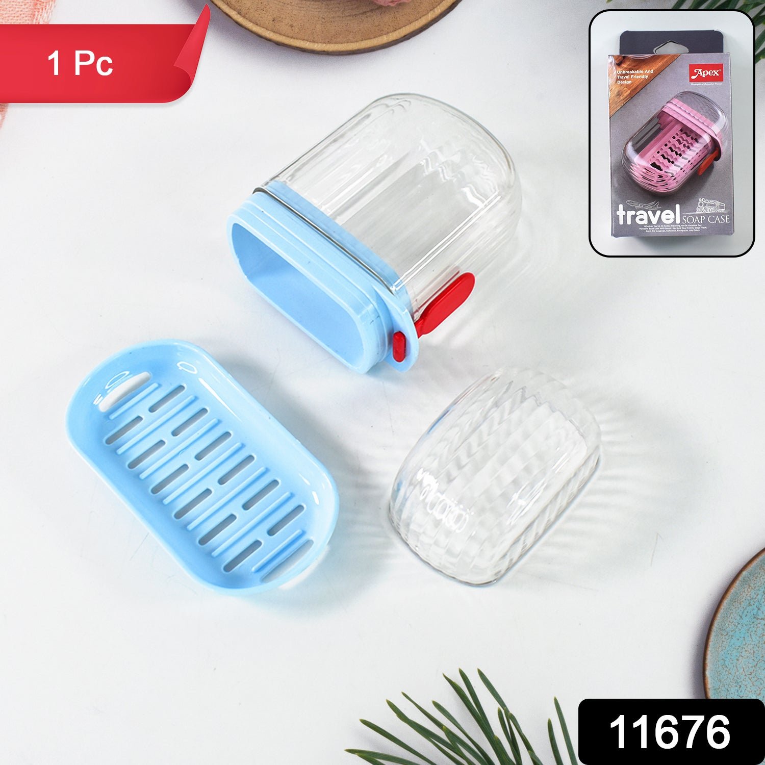 Travel Soap Case – Unbreakable, Leakproof & Secure Lock
