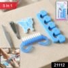 Premium 5 in 1 manicure pedicure kit – Complete nail care tools for home & travel
