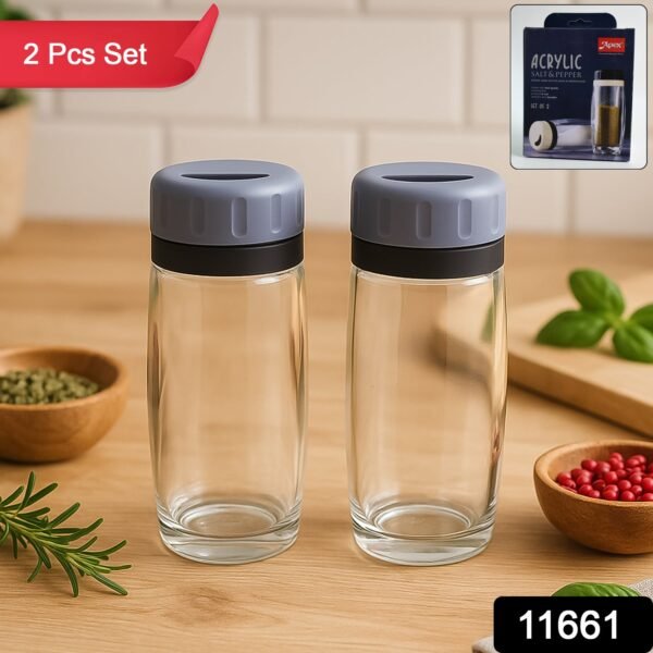 sku_5564608d-2697-463c-a751-aa8b2740e743 Salt and Pepper Shaker Set – Transparent Acrylic & Durable Design