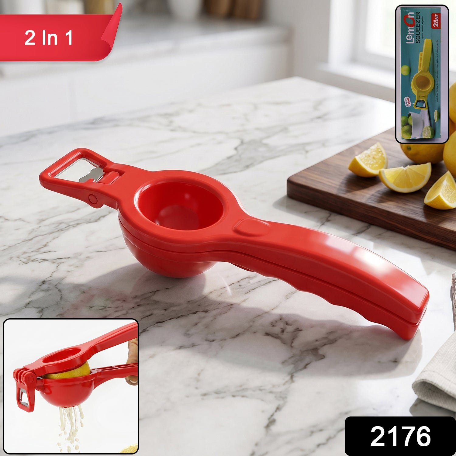 Lemon Squeezer & Bottle Opener – Unbreakable Kitchen Tool | Own Hydrate