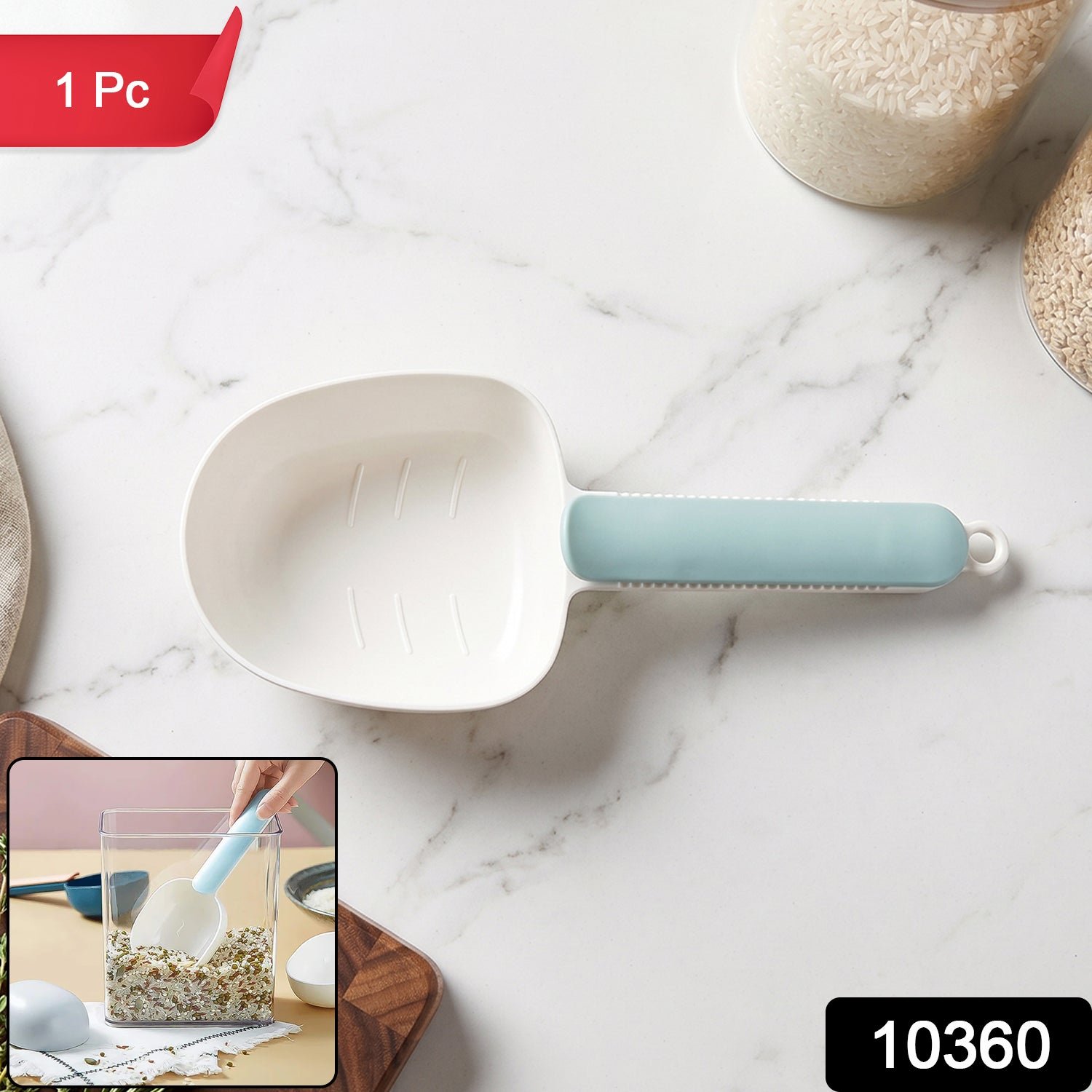 Plastic Measuring Spoon – Multi-Purpose Flour & Rice Scoop | Styleva