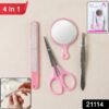 4 in 1 manicure and pedicure kit – Compact & versatile grooming set